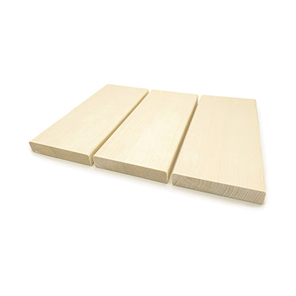 Prosaunas Aspen 2X6 S4SEE SHP Sauna Bench Wood With Smooth 4-Sides Eased Edges [Untreated]