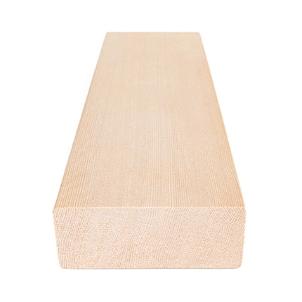 Prosaunas Hemlock 2X4 VG S4SEE Sauna Bench Wood [Untreated]