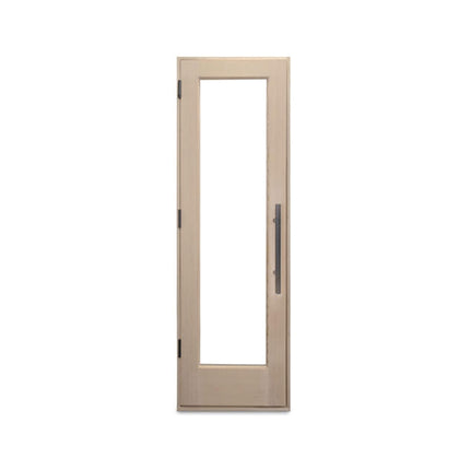 Prosaunas 25.5X81.5 Prehung Solid Wood Douglas Fir Sauna Door With Dual-Pane Insulated Glass