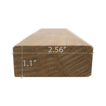 Prosaunas Thermo-Aspen 2X3 S4SEE SHP Sauna Bench Wood