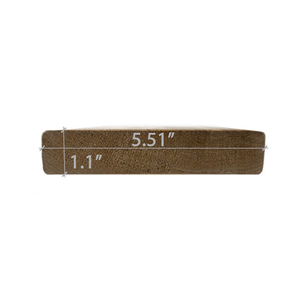 Prosaunas Thermo-Aspen 2X6 S4SEE SHP Sauna Bench Wood