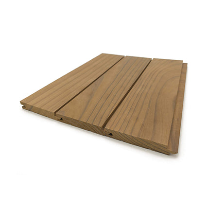 Prosaunas Thermo-Radiata Pine 1X4 T&G STS4 Sauna Wall Wood
