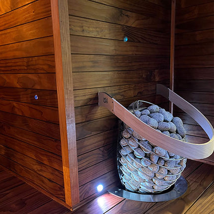 Prosaunas Thermo-Radiata Pine 1X4 T&G STS4 Sauna Wall Wood
