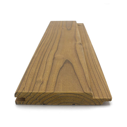 Prosaunas Thermo-Spruce 1X4 T&G STP Sauna Wall Wood