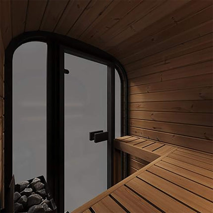 SaunaLife Model CL3G Cube-Series Outdoor 2-Person Home Sauna Kit [SL-MODELCL3G]