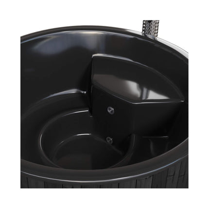 SaunaLife Model S6B 7-Person Soak-Series Home Wood-Burning Hot Tub [SL-MODELS6B]