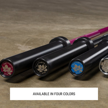 Steel Magnolia, IWF Women’s Training Bar 190,000 PSI, 15kg US Cerakote