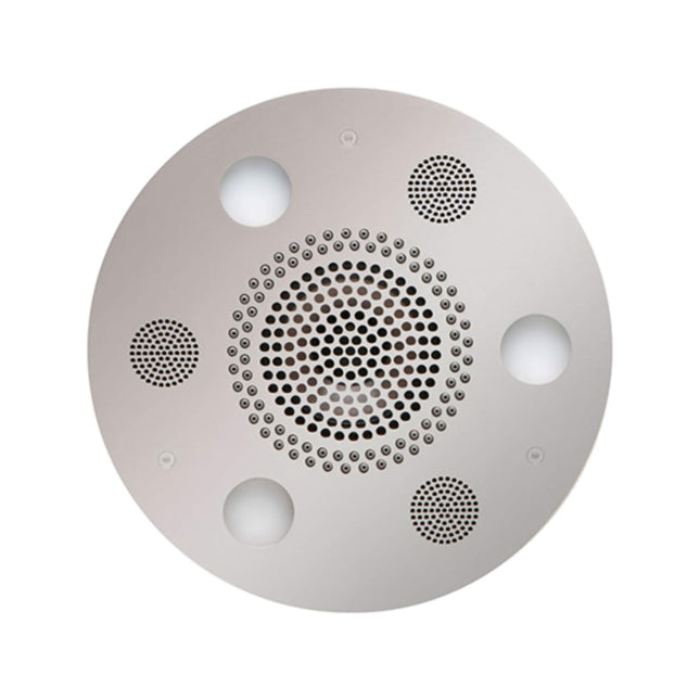 ThermaSol Serenity 10 Round Steam Shower Rainhead System With Light & Sound [SLSRRD] (SAK14982)