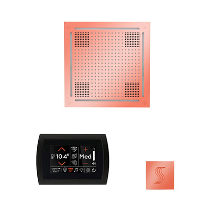 ThermaSol SignaTouch 5-Inch Display Steam Control Package With HydroVive Rainhead
