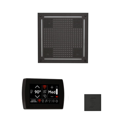 ThermaSol SignaTouch 5-Inch Display Steam Control Package With HydroVive Rainhead