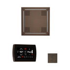 Oil Ribbed Bronze / Surface Mount / 18