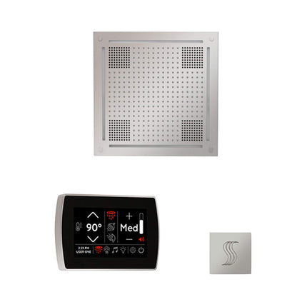 ThermaSol SignaTouch 5-Inch Display Steam Control Package With HydroVive Rainhead