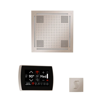ThermaSol SignaTouch 5-Inch Display Steam Control Package With HydroVive Rainhead