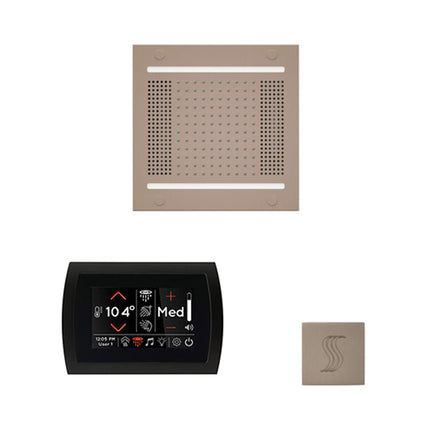 ThermaSol SignaTouch 5-Inch Display Steam Control Package With HydroVive Rainhead