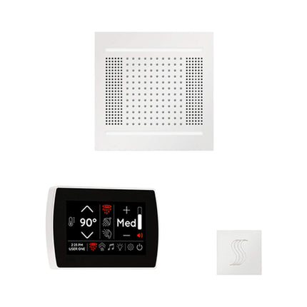 ThermaSol SignaTouch 5-Inch Display Steam Control Package With HydroVive Rainhead
