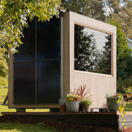 ThermaSol Solaris Fully-Assembled Outdoor Sauna Cabin [Made-To-Order] [14-KIR-4560/61]
