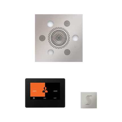 ThermaSol ThermaTouch 7-Inch Polished Chrome Square Steam Control Package [WSTP7S] (SAK12695)