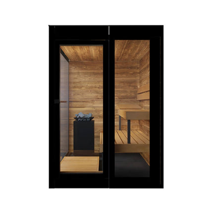 ThermaSol Vera 3-Person Fully-Assembled Outdoor Sauna Cabin [Made-To-Order] [14-VERADL/R]