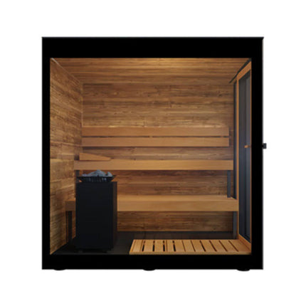 ThermaSol Vera 3-Person Fully-Assembled Outdoor Sauna Cabin [Made-To-Order] [14-VERADL/R]